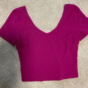 lululemon athletica Pink Short Sleeve Top